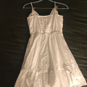 White Spring Mini Dress